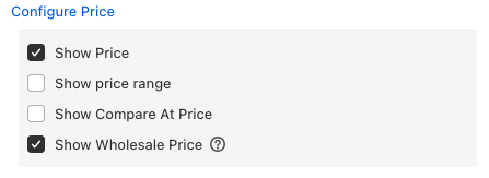 Adding wholesale price in product details