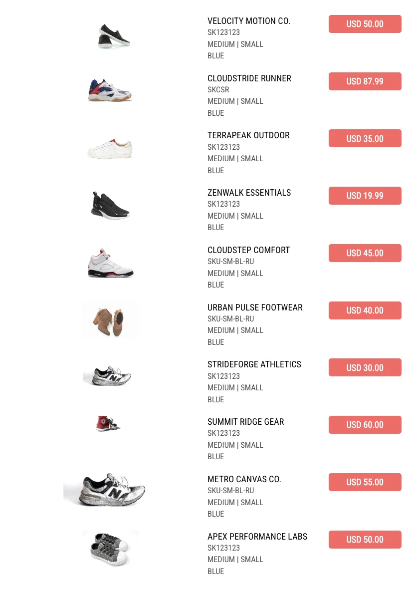 Wholesale Catalogs for Shopify - Professional Line Sheets